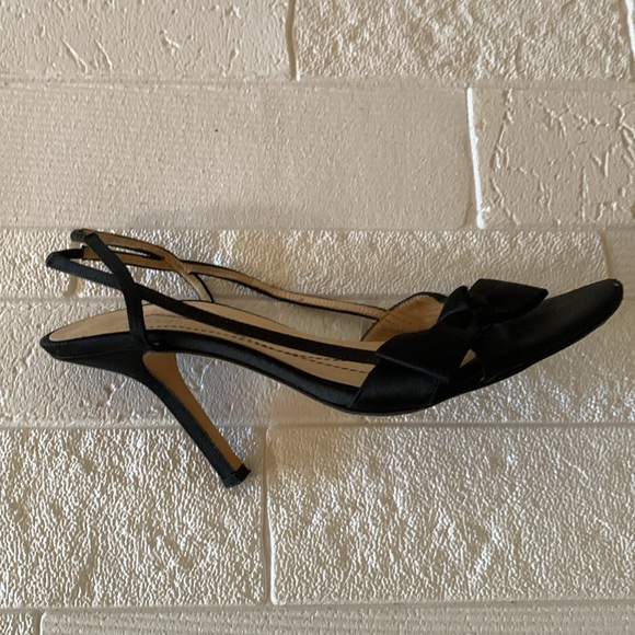 Kate spade sling back shoes with front bow - Picture 2 of 7